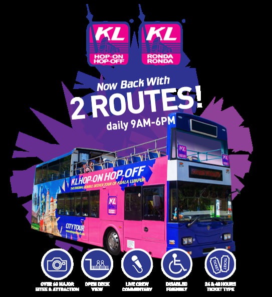 KL Hop On Hop Off Routes and Signature Stops